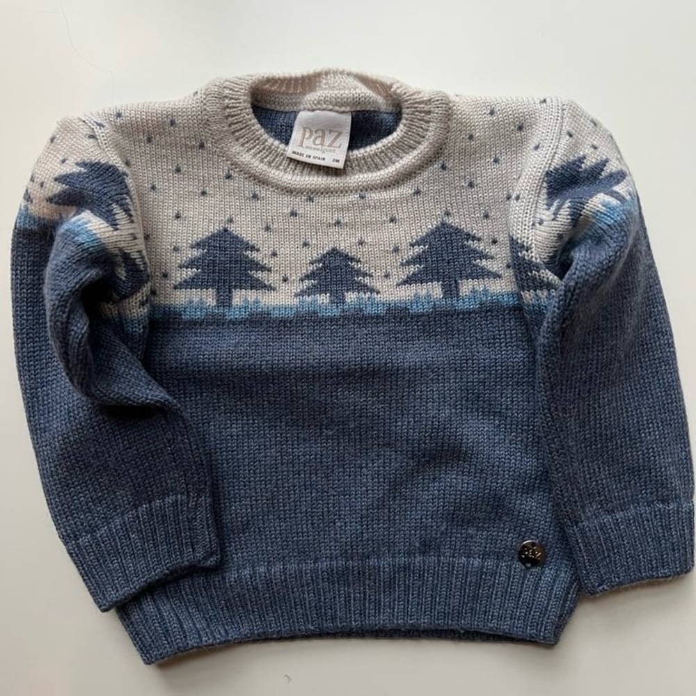 100% wool, Made in Spain, Paz Rodriguez sweater - Picture 8 of 9